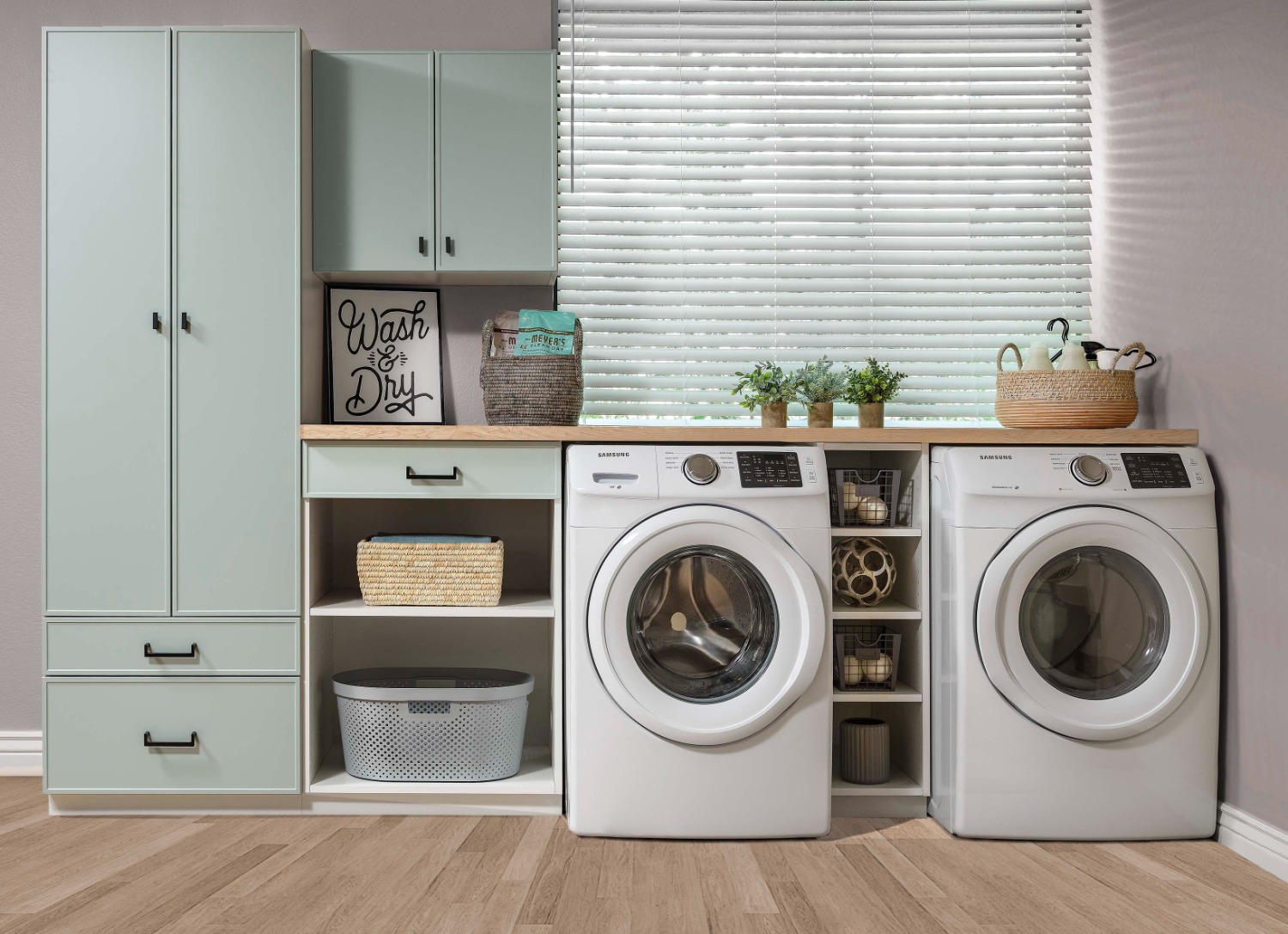 6 Ways To Add Storage To a Small Laundry Room
