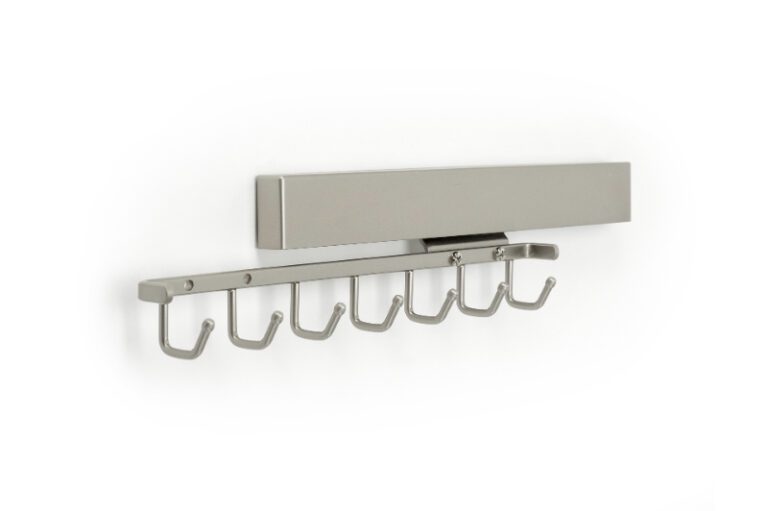 Belt Rack - Satin Nickel