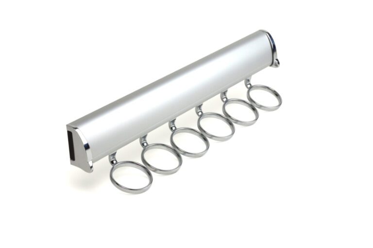 Elite Scarf Rack Matte Aluminum