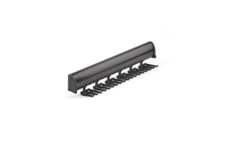 Elite Tie Rack Matte Black