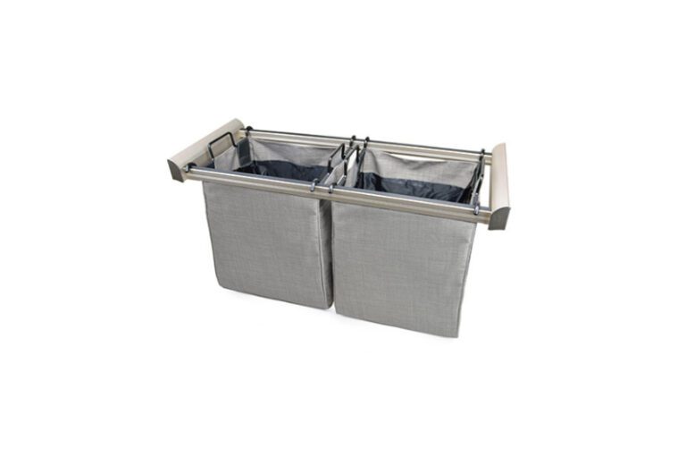 Engage Laundry Organizer Matte Nickel