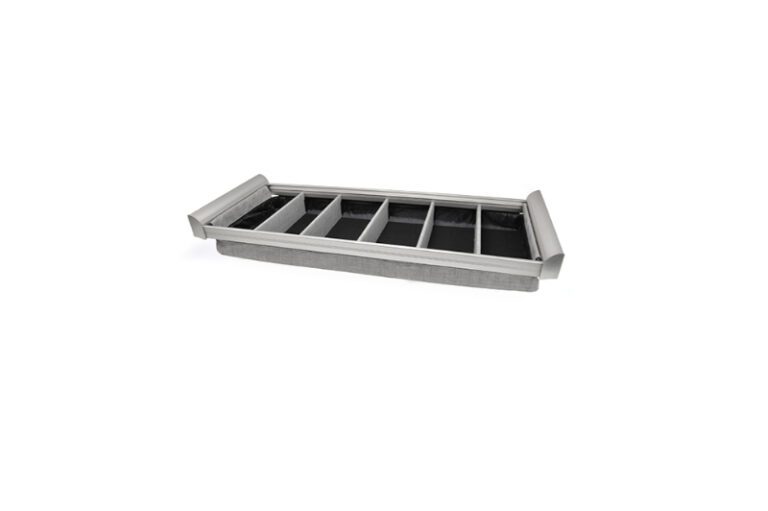 Engage Lingerie Drawer Matte Aluminum