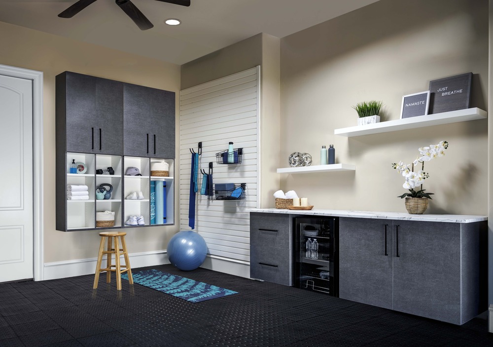 Garage Cabinets for Home Gyms
